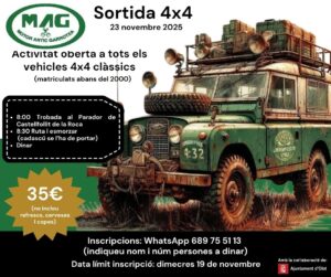 011 2025 SORTIDA 4x4 MAG