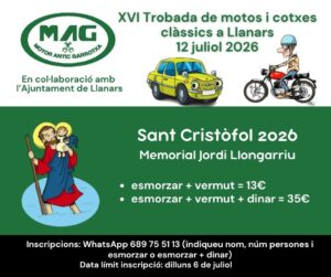 007 SANT CRISTÒFOL 2026